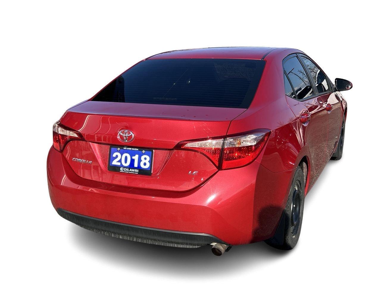 2018 Toyota Corolla 4-door Sedan LE CVTi-S Photo