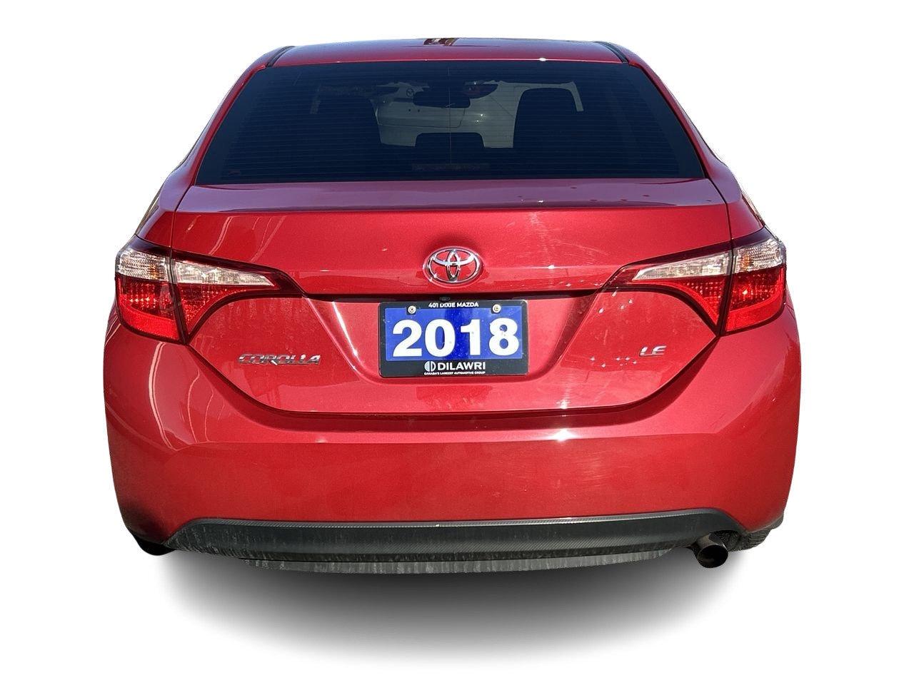 2018 Toyota Corolla 4-door Sedan LE CVTi-S Photo