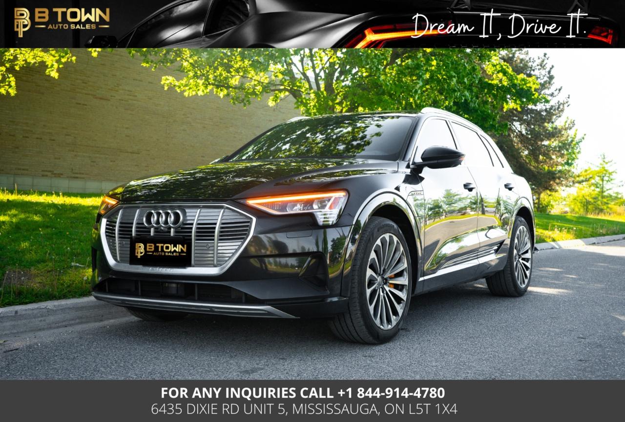 <span>2019 Audi e-tron Technik delivers fully electric performance, advanced technology, and premium SUV comfort in a modern luxury package. With its sleek design, quiet ride, and refined interior, it offers a smooth and sophisticated EV driving experience.</span>




<span>Powered by a dual-motor electric quattro all-wheel drive system, it delivers instant torque, smooth acceleration, and confident performance in all conditions.</span>




<strong>Key Features & Options:</strong>

<span>quattro Electric All-Wheel Drive</span>

<span>Long Range Battery</span>

<span>Adaptive Air Suspension</span>

<span>Virtual Cockpit Digital Display</span>

<span>MMI Touch Response Dual Screens</span>

<span>Navigation System</span>

<span>Bang & Olufsen Premium Sound System</span>

<span>Panoramic Sunroof</span>

<span>Heated & Ventilated Front Seats</span>

<span>Heated Rear Seats</span>

<span>Heated Steering Wheel</span>

<span>360&deg; Surround View Camera</span>

<span>Adaptive Cruise Control</span>

<span>Blind Spot Monitoring</span>

<span>Lane Keep Assist</span>

<span>Power Tailgate</span>

<span>LED Matrix Headlights</span>

<span>Alloy Wheels</span>







<strong>At B-Town Auto Sales, each vehicle undergoes a comprehensive inspection to ensure exceptional quality and performance. We proudly serve customers across the Greater Toronto Area and beyond, offering competitive financing, trade-ins, and nationwide shipping.</strong>




<strong>Special Financing price: $ 27,888*</strong>

<strong>Cash Price: $29,388 *</strong>

<strong>$999* FINANCING FEES APPLY.</strong>

<strong>Thank you for choosing B-Town Auto Sales.</strong>