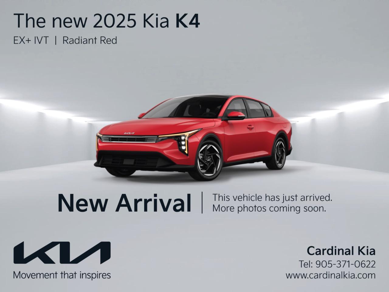 This vehicle is here in-stock, book an appointment to experience this Kia with a test drive today!

The selling price of this vehicle includes a document fee priced at $599.