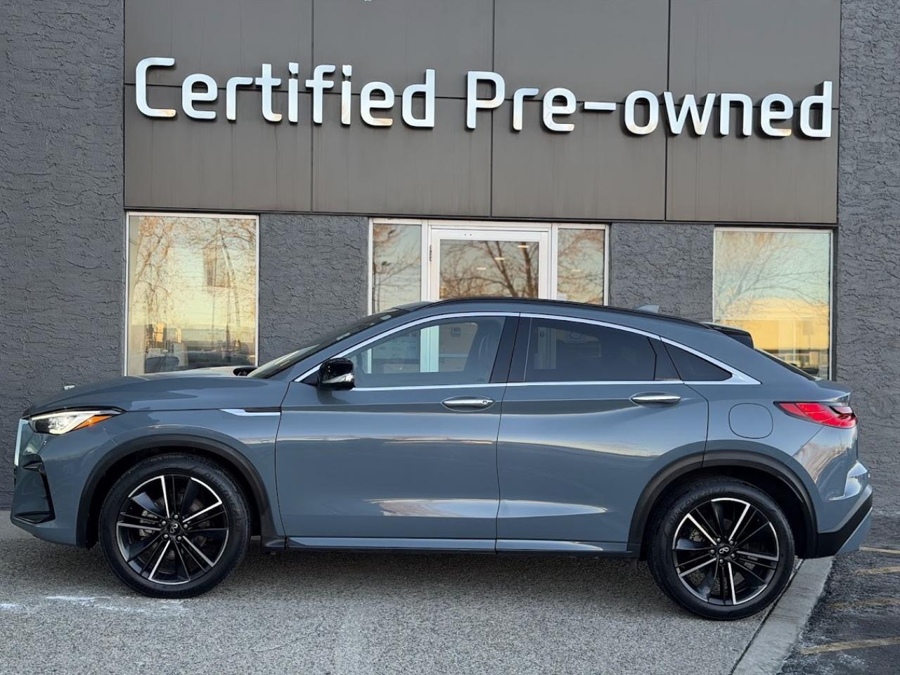 Used 2022 Infiniti QX 55 ESSENTIAL PRO ASSIST w/ TURBO / NAVI / BOSE SOUND for sale in Calgary, AB