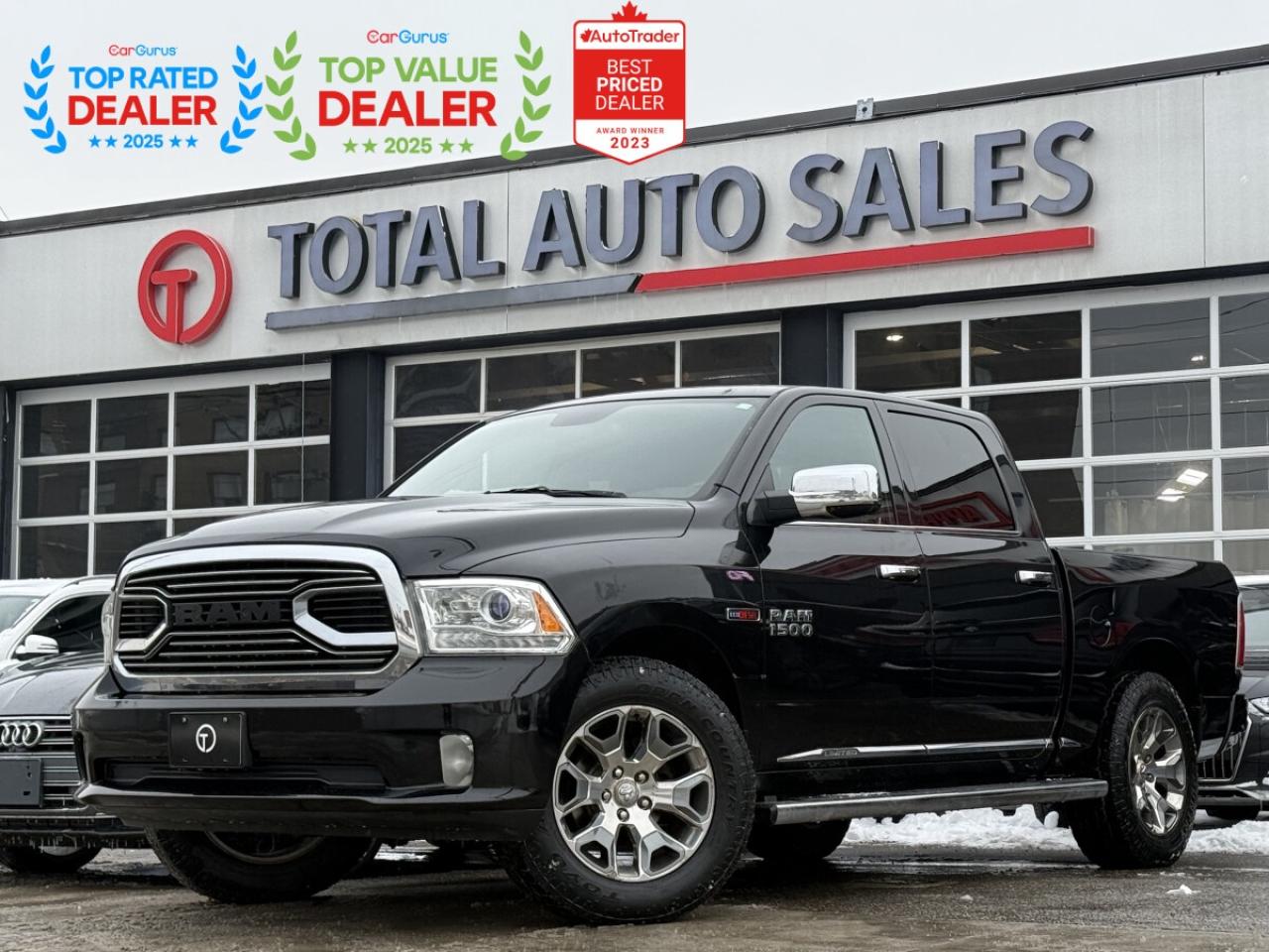 2017 RAM 1500 LIMITED LONGHORN | ALPINE | SUNROOF | LOADED Photo0