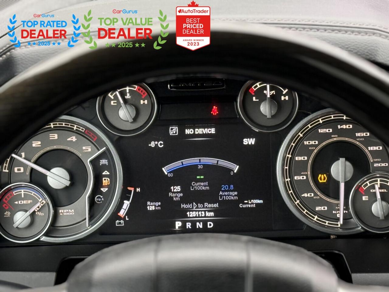 2017 RAM 1500 LIMITED LONGHORN | ALPINE | SUNROOF | LOADED Photo