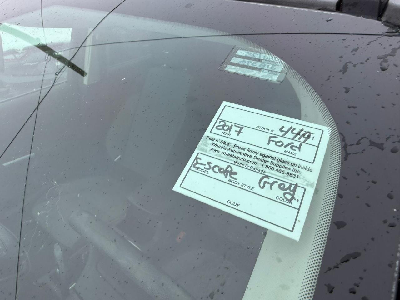 2017 Ford Escape SE, TRANSMISSION ISSUE, ENGINE RUNS GOOD, AS IS Photo