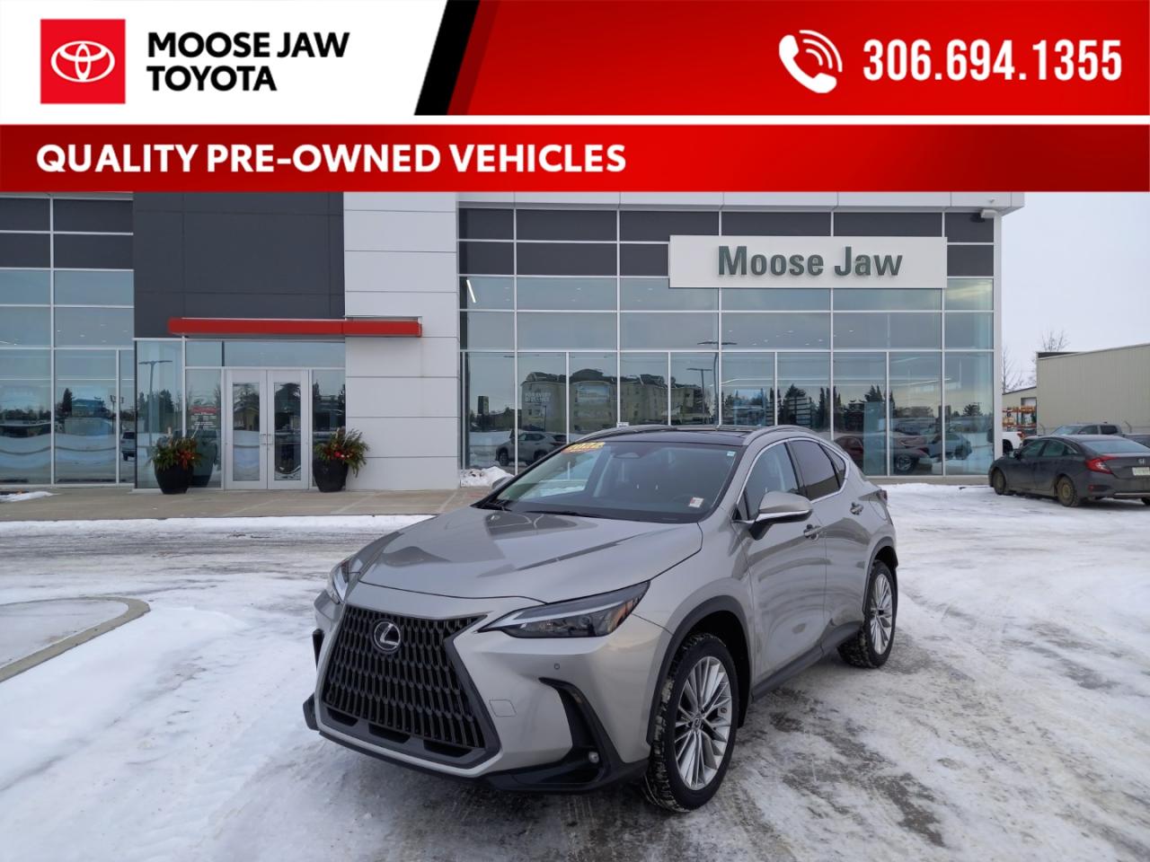 Local Trade  2022 Lexus NX 350 Luxury
Low mileage and refined elegance. This NX 350 Luxury Package delivers premium comfort, advanced tech, and smooth performance in a sleek, modern SUV.

Lexus NX 350  Luxury, redefined.