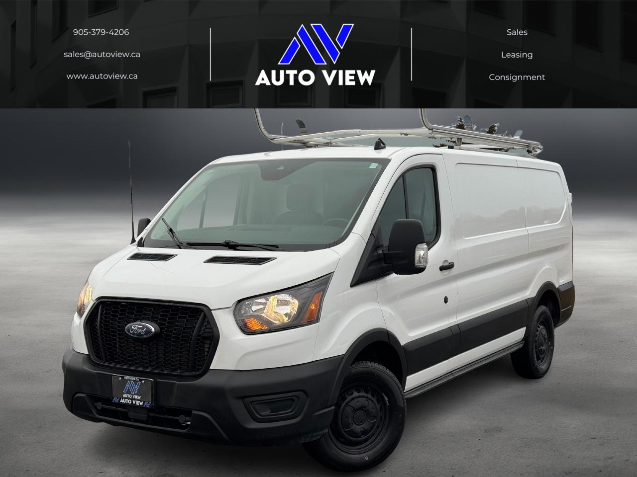 2023 Ford Transit Cargo Van T-150 130" Low Rf 8670 GVWR RWD **LADDER RACKS** Photo0