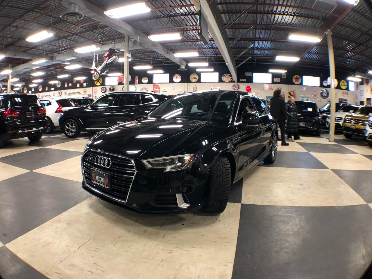 2018 Audi A3 PROGRESSIV AWD LEATHER PANO/ROOF H/SEAT CAMERA Photo2