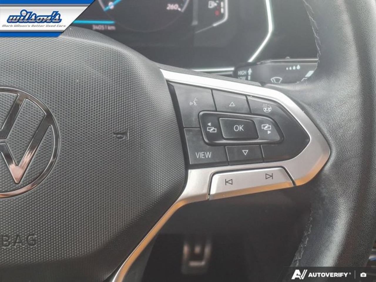 2023 Volkswagen Jetta Comfortline | Sport | Leather | Sunroof | Adaptive Cruise | Power Seat | Heated Wheel & More ! Photo