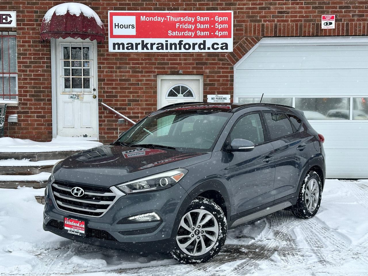 2017 Hyundai Tucson SE 2.0L FWD Heated-Leather PanoRoof BackupCam XM