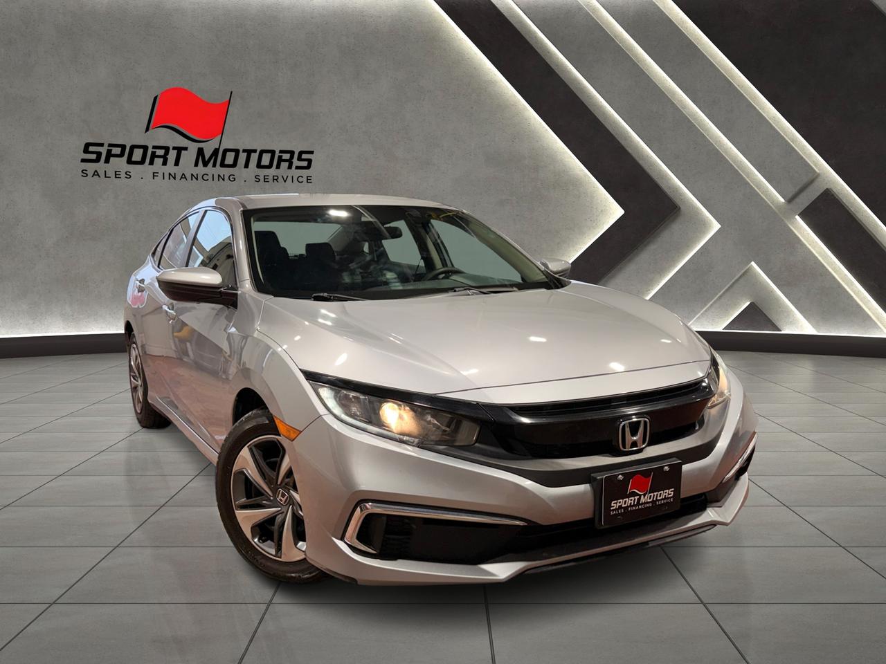 2019 Honda Civic LX+Adaptive Cruise+Camera+CLEAN CARFAX Photo