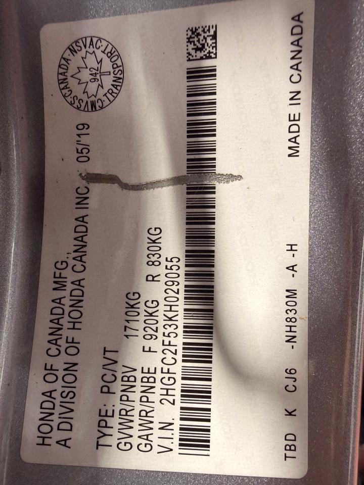 2019 Honda Civic LX+Adaptive Cruise+Camera+CLEAN CARFAX Photo98