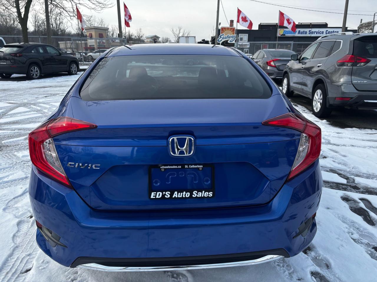 2020 Honda Civic EX, Sunroof, Lane Departure Alert, Alloys,