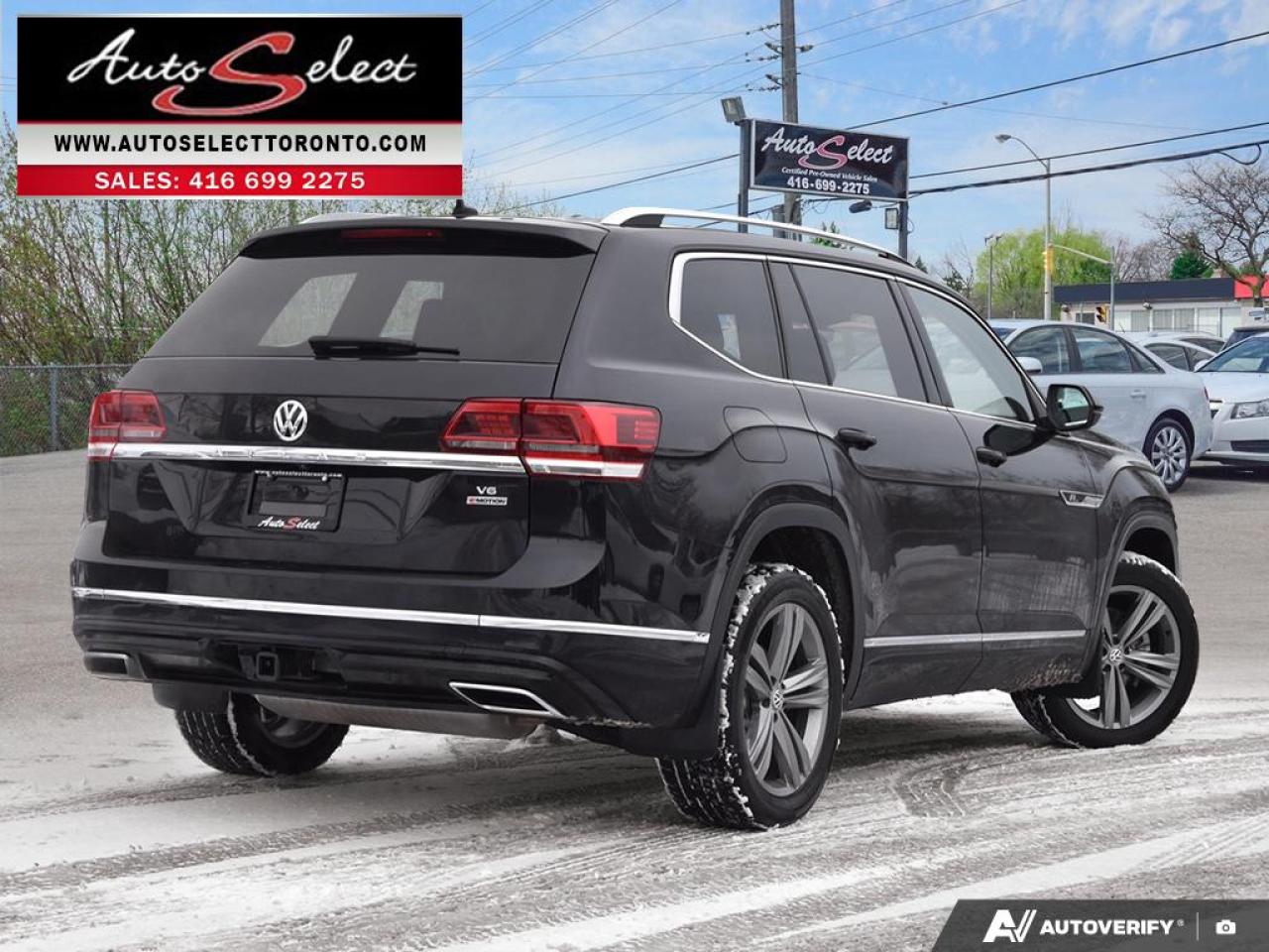 2019 Volkswagen Atlas Highline R-Line 4Motion - Execline - Apple Carplay - Clean Carfax Photo