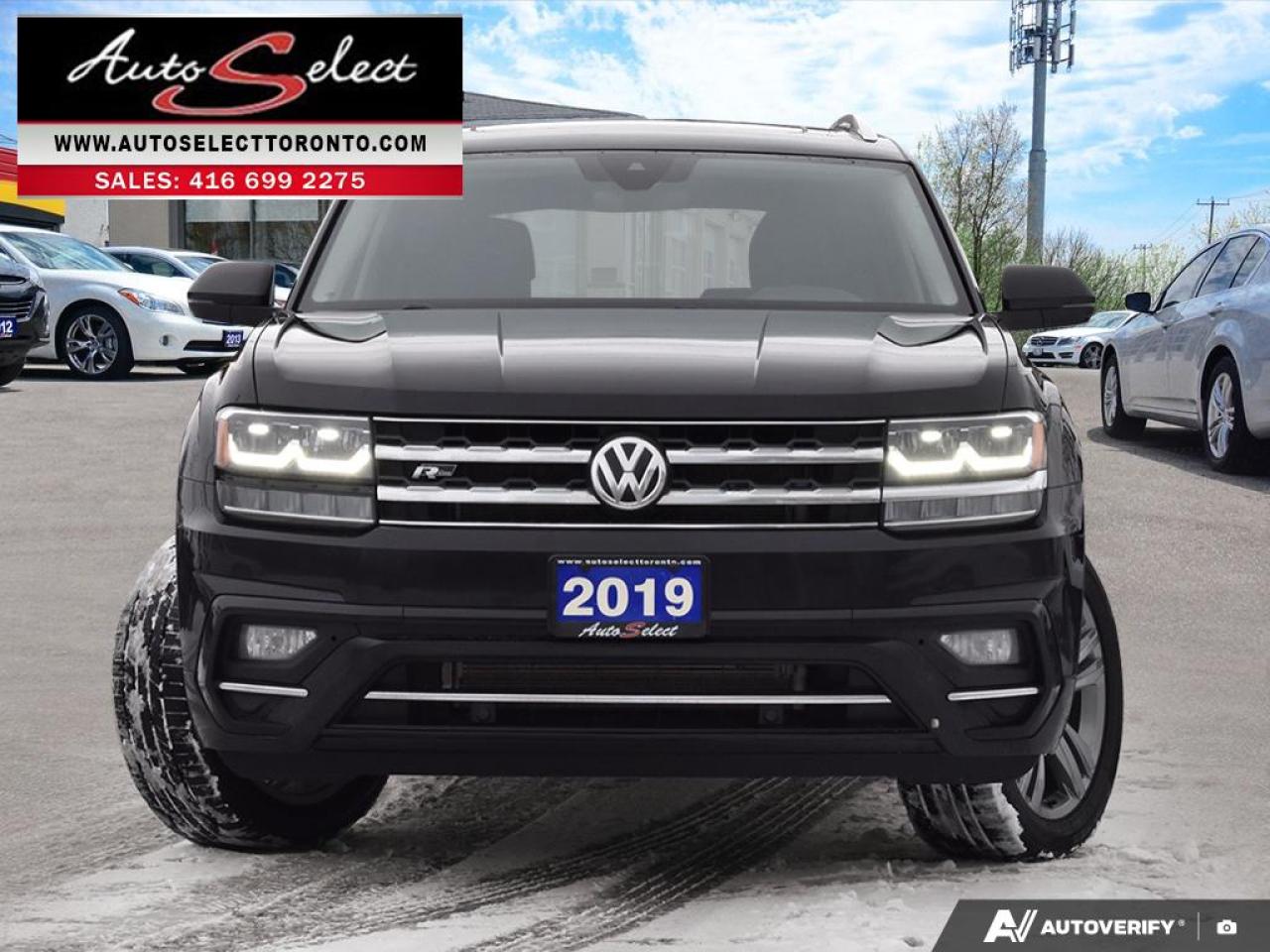 2019 Volkswagen Atlas Highline R-Line 4Motion - Execline - Apple Carplay - Clean Carfax Photo