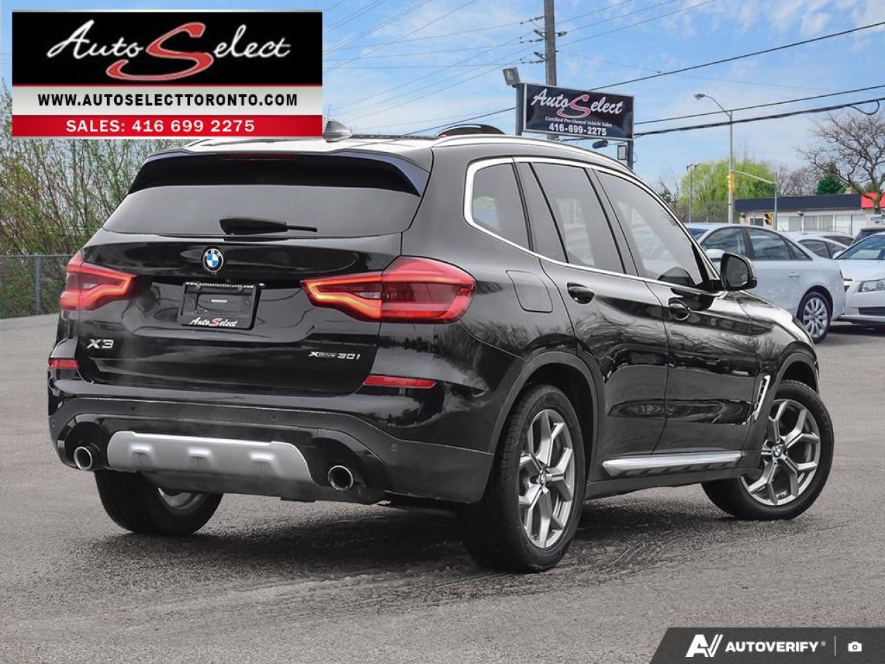 2021 BMW X3 xDrive30i Apple Carplay - Android Auto - Clean Carfax Photo3