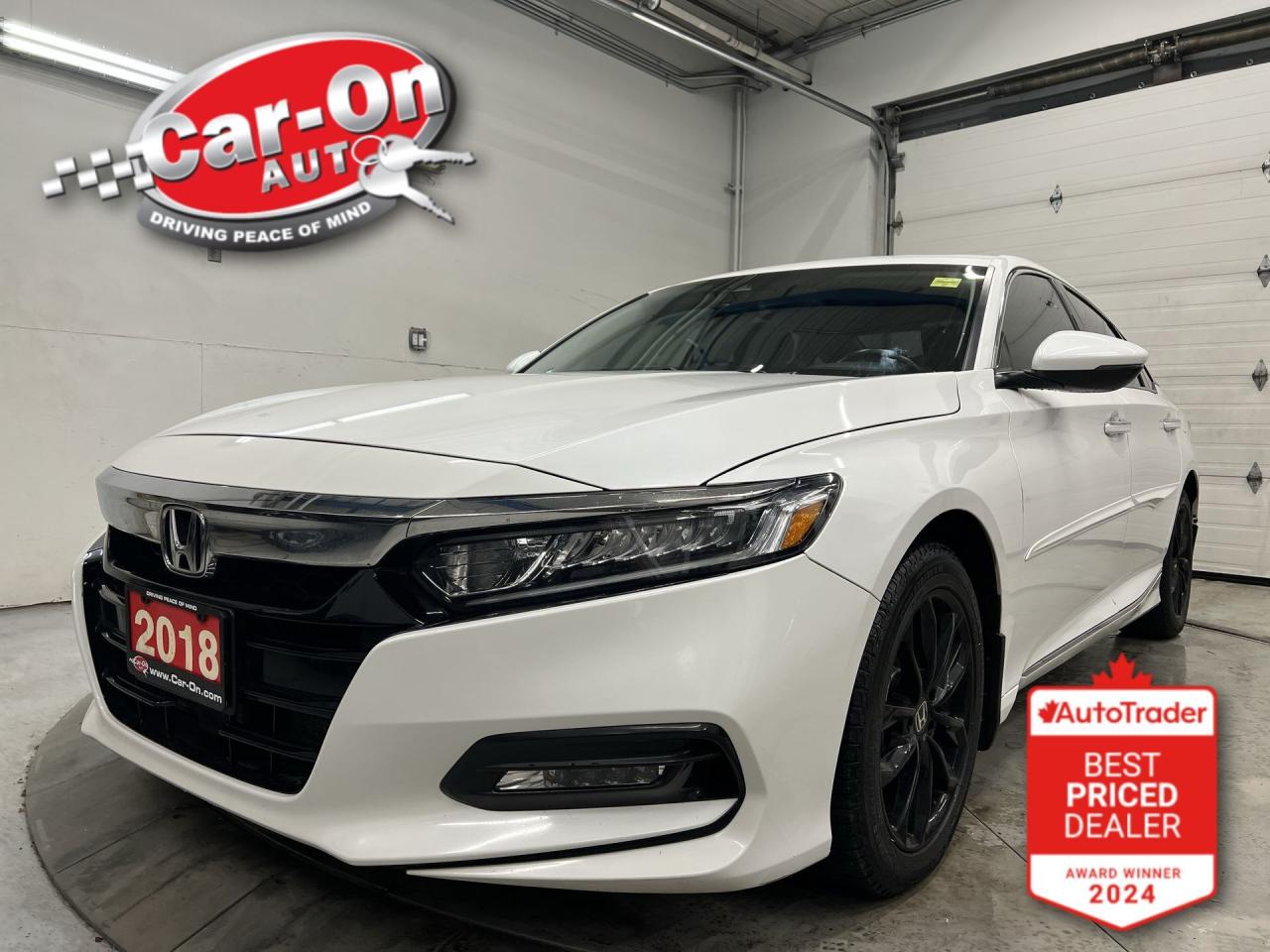 2018 Honda Accord EX-L | HTD LEATHER | SUNROOF | CARPLAY | LANEWATCH Photo0