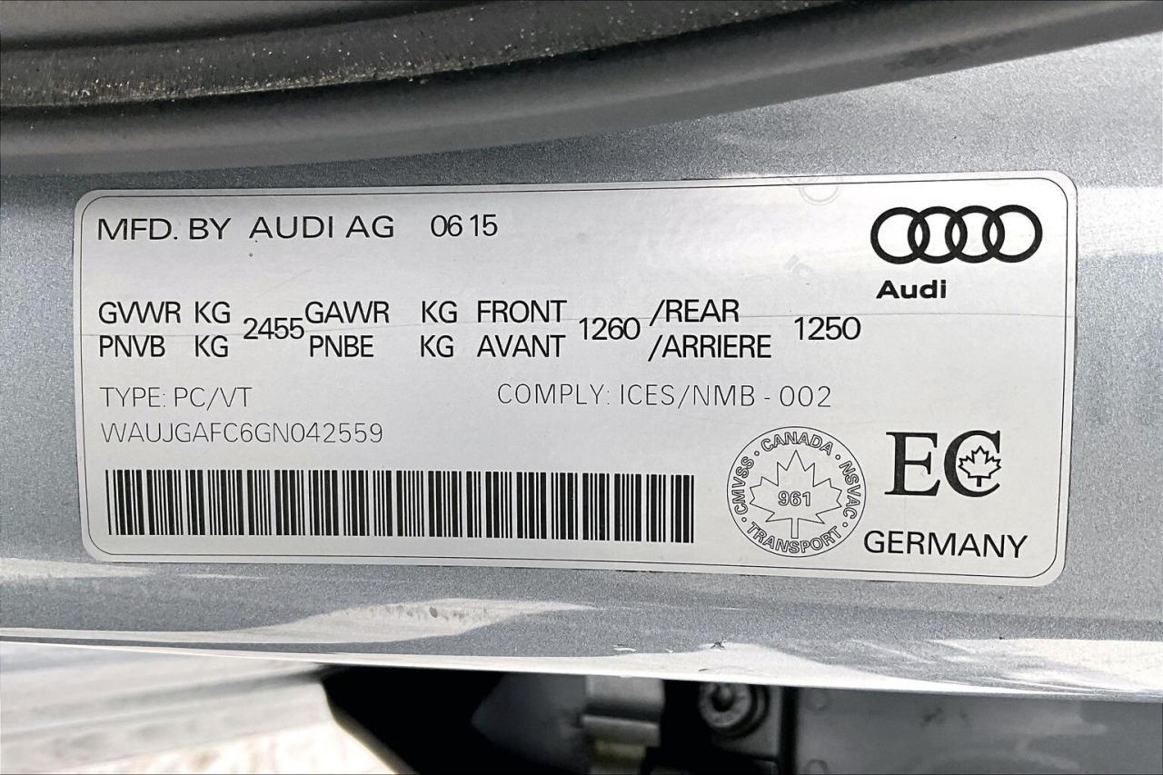 2016 Audi A6 Progressiv S Line | Supercharged V6 | AWD Photo