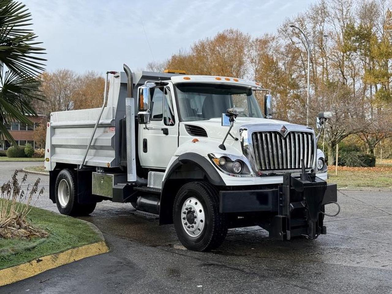 This 2011 International WorkStar 7400 dump truck is a medium-duty work platform powered by a 9.3L inline-6 diesel engine paired with an automatic transmission and 4x2 drivetrain. Configured with a 10-foot dump body, it is plow-ready and equipped with air brakes, engine brake, PTO, differential lock, and an air horn, making it suitable for municipal, construction, and road maintenance applications. Cab features include cruise control, AM/FM radio with CD player, power windows, power door locks, and air conditioning. The dump body offers inside measurements of approximately 10 ft 8 in long, 7 ft 6 in wide, and 3 ft 9 in high, while overall vehicle dimensions measure about 23 ft 8 in long, 8 ft 5 in wide, and 10 ft 1 in high. With a GVWR of 17,690 kg (39,000 lb) and a 475 wheelbase, this WorkStar 7400 delivers the capacity and functionality expected from a vocational truck built by International. This item is currently OFFSITE. You must register an appointment with our office to schedule an offsite viewing. Appointments must be made a minimum of one business day in advance (and as defined by the days that Repo.com is open for business) before your appointment can be scheduled and confirmed. We may, at our own discretion, instead opt to transport smaller items to Repo.coms main yard for viewing purposes.  $65,880.00 plus $375 processing fee, $66,255.00 total payment obligation before taxes.  Listing report, warranty, contract commitment cancellation fee, financing available on approved credit (some limitations and exceptions may apply). All above specifications and information is considered to be accurate but is not guaranteed and no opinion or advice is given as to whether this item should be purchased. We do not allow test drives due to theft, fraud, acts of vandalism and undetectable impaired driving. Instead we provide the following benefits: Complimentary Warranty (with options to extend), Limited Money Back Satisfaction Guarantee on Fully Completed Contracts, Contract Commitment Cancellation, and an Open-Ended Sell-Back Option. Ask seller for details or call 604-522-REPO(7376) to confirm listing availability.