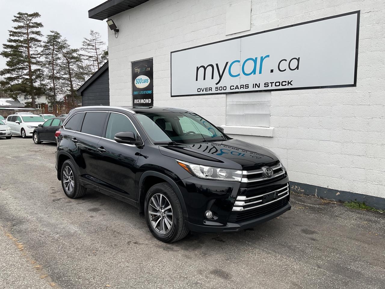 ???? 3.5L XLE AWD  TOYOTA HIGHLANDER XLE 2017  Adventure-ready family SUV! ????<br><br>

This well-equipped TOYOTA HIGHLANDER XLE delivers comfort, technology, and all-weather capability at an unbeatable price.<br><br>

Features youll love:<br>
? 3.5L Engine<br>
? All-Wheel Drive (AWD)<br>
? Sunroof<br>
? Heated Seats<br>
? Leather Interior<br>
? Navigation System<br>
? Backup Camera<br>
? Smart Device Integration<br>
? Air Conditioning<br>
? Cruise Control<br>
? Full Power Group<br><br>

?? NO FEES! <span>(Just pay applicable taxes.)</span><br>
?? LOWEST PRICE GUARANTEED!<br><br>

?? 4 LOCATIONS TO SERVE YOU BETTER:<br>
?? RICHMOND: 1-888-416-2199<br>
?? OTTAWA: (343) 429-6444<br>
?? KINGSTON: 1-888-508-3494<br>
?? NORTH BAY: 1-888-282-3560<br><br>

?? Visit <strong>WWW.MYCAR.CA</strong> to see this TOYOTA HIGHLANDER and more!<br>
?? Confidence, comfort, and value  all in one! ??