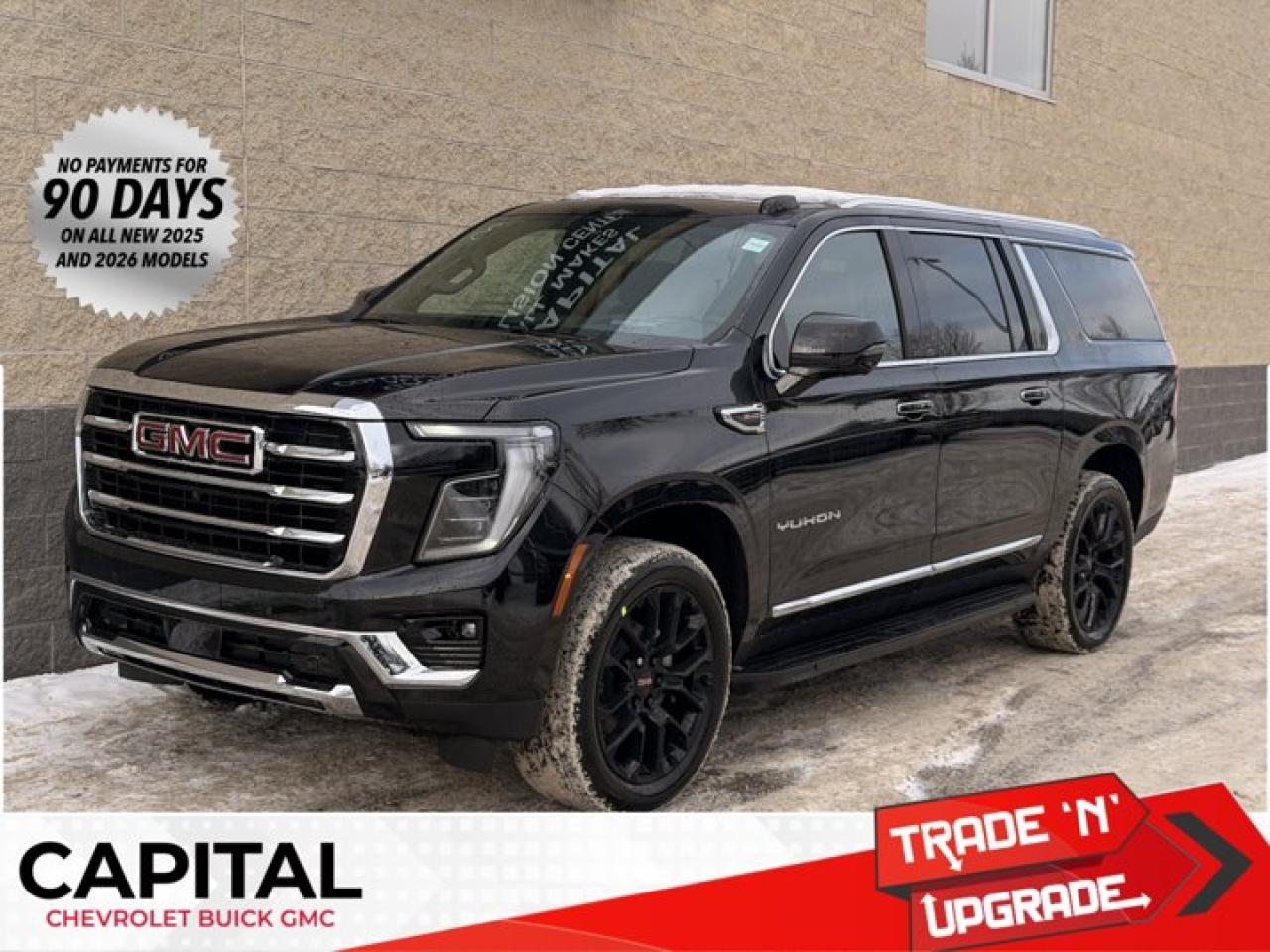 Check out this FULLY LOADED Yukon XL Elevation! Equipped with the Premium Package with options like SUPER CRUISE Self Driving Mode, 22 INCH WHEELS, Heated and Cooled Leather Bucket Seats, Heated Steering, Rear Heated Bucket Seats, Power Liftgate, 360 CAM, 15 Heads-up Display, Dual Rear Media Screens, Max Trailering Package, Assist Steps, Panoramic Sunroof, Power Sliding Center Console, Rear Streaming Camera Mirror, and so much more! Dont miss out CALL NOWAsk for the Internet Department for more information or book your test drive today! Text 825-445-0521 for fast answers at your fingertips!AMVIC Licensed Dealer - Licence Number B1044900Disclaimer: All prices are plus taxes and include all cash credits and loyalties. See dealer for details. AMVIC Licensed Dealer # B1044900