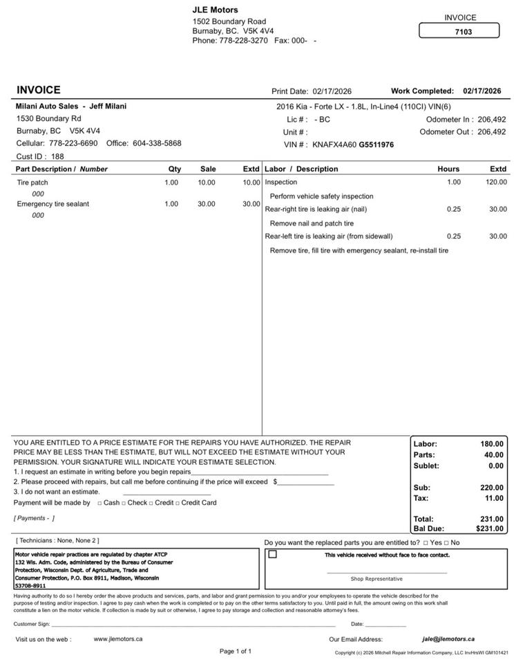 2016 Kia Forte LX - Photo #16