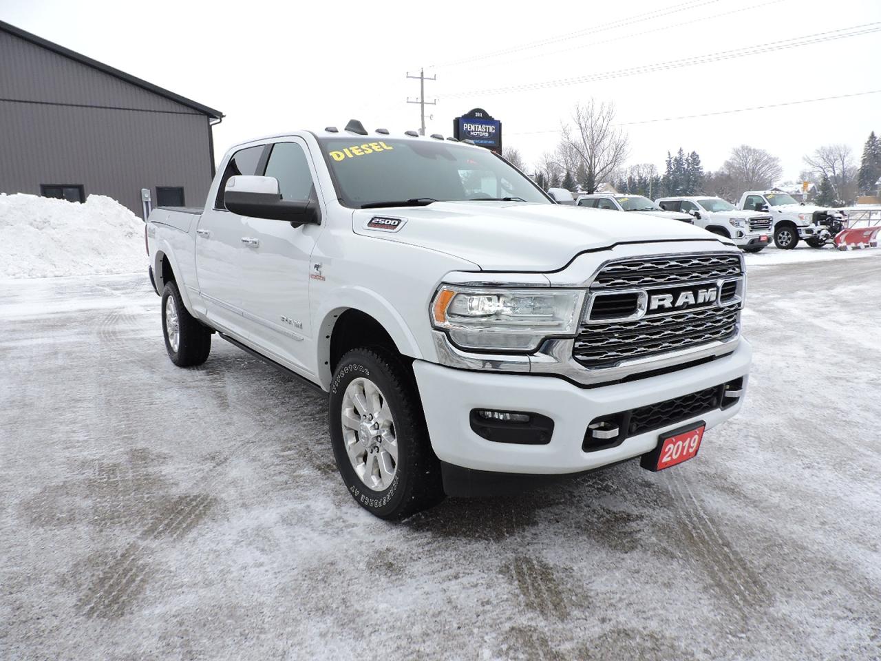 2019 RAM 2500 Limited Diesel 4X4 Leather Loaded Only 131000 KMS