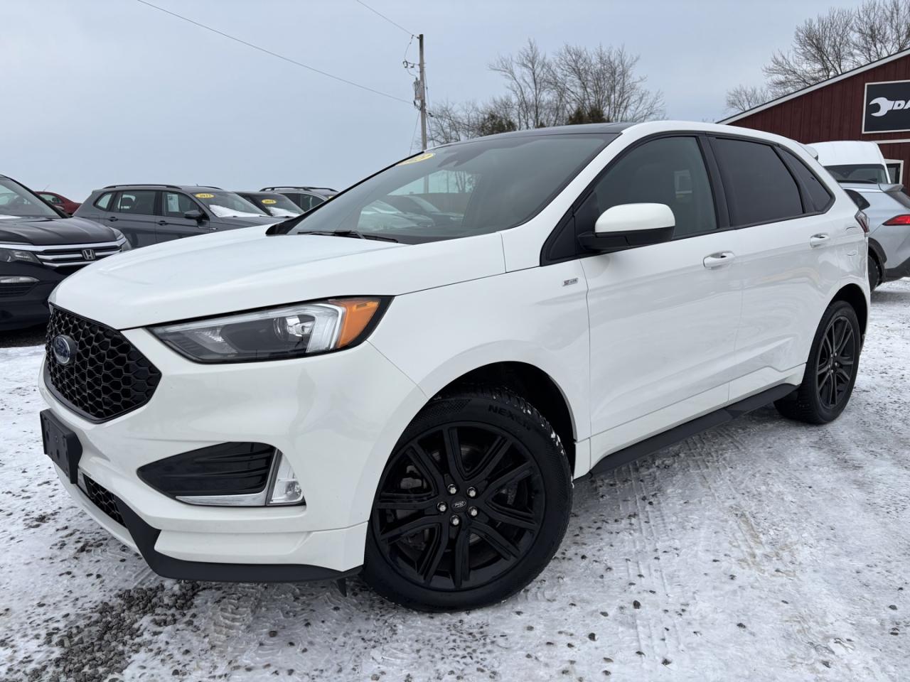 <p dir=ltr><span>A family business of 28 years! *HEATED SEATS*HEATED STEERING*PANO ROOF*REMOTE START* This 2023 Ford Edge will be sold with an Ontario Safety Certificate at no extra charge through our multi-point inspection process to provide you with the best quality pre-owned experience. Complete Carfax reports come with every vehicle sale and are readily available. Extra features include Backup Camera, Bluetooth, Apple CarPlay, and Android Auto. Financing available as well at Daves Auto through TD Auto finance for all models 2015 and newer! 2015-2018 models range from 8.49%-9.49% and 2019-2026 models range from as low as 6.79%-9.49%. All vehicles with XM Capability come with 3 free months of Sirius XM. Daves Auto continues to serve its customers with quality, unbranded pre-owned vehicles, certifying every vehicle inside the list price disclosed. Tinting available for $99/window.</span></p><p><span id=docs-internal-guid-01cb0ab7-7fff-e955-87bb-9d4960d9bb6e></span></p><p dir=ltr><span>Established in 1996, Daves Auto has been serving Haldimand, West Lincoln and Ontario area with the same quality for over 28 years! With growth, Daves Auto now has a lot with approximately 70 vehicles and a service building on-site to safety all vehicles in-house. If you are looking at this vehicle and need any additional information, please feel free to call us or come visit us at 7109 Canborough Rd. Dunnville, Ontario. Find us on Instagram @ daves_auto_2020 and become more familiar with our family business! Please call in advance to ensure availability.</span></p>