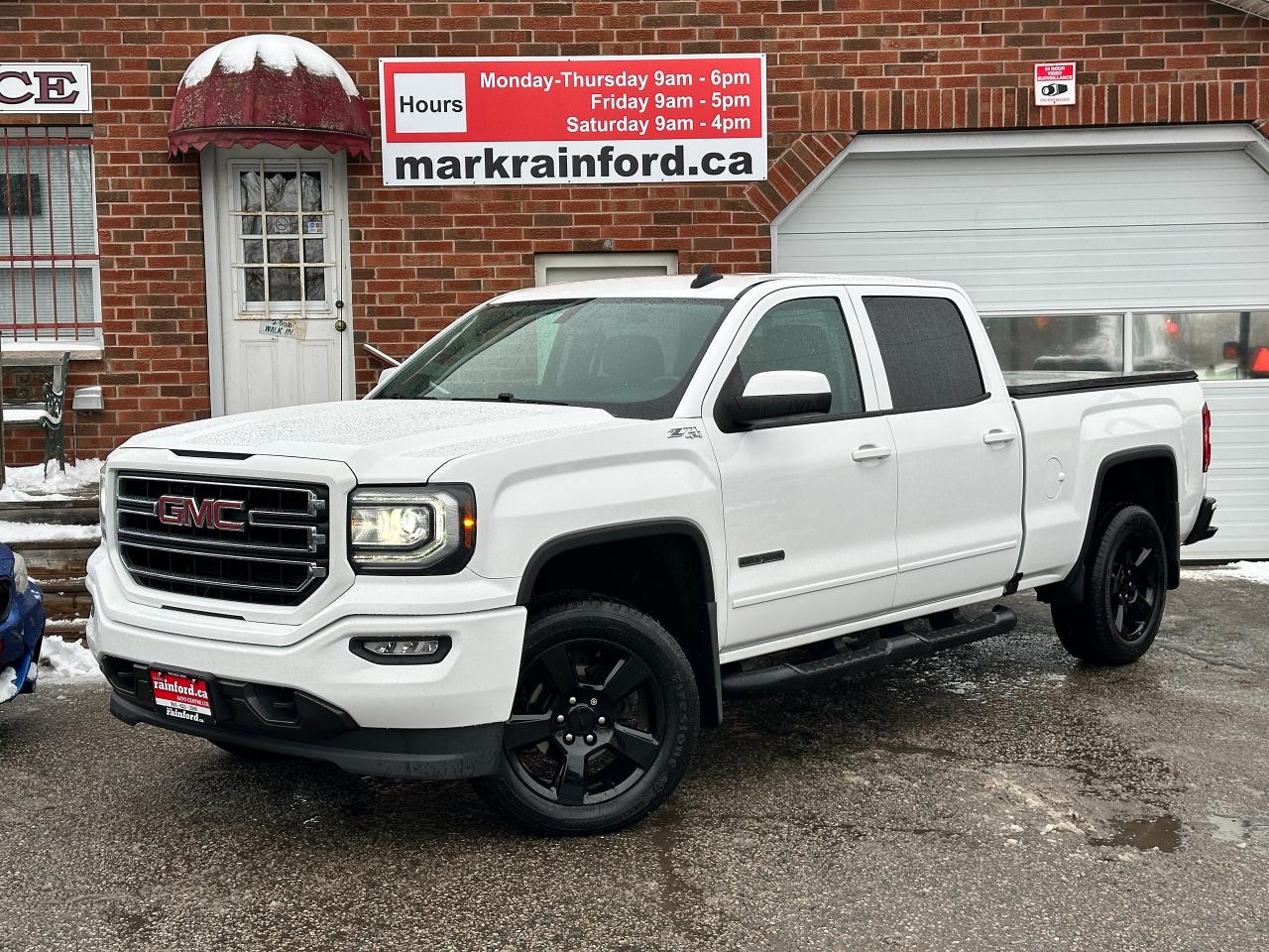 2018 GMC Sierra 1500 SLE Elevation4X4 Crew 5.3L V8 CarPlay BackupCam XM