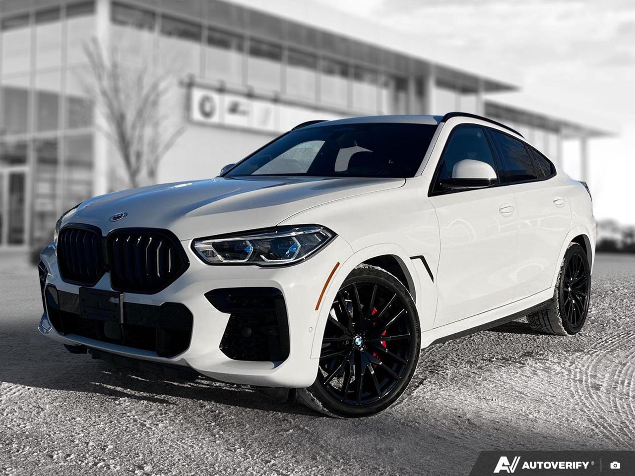 Local Vehicle!
Good Condition!
Experience luxury and performance in the 2023 BMW X6 xDrive40i. This pre-owned gem combines sporty elegance with cutting-edge technology, perfect for the discerning driver who demands both style and substance.

Key Highlights:
- Premium Enhanced Package for ultimate comfort
- Advanced Driver Assistance Package for added safety
- Adaptive 2-Axle Air Suspension for a smooth ride
- BMW Laserlight Headlights for superior visibility
- Merino Leather interior for a touch of sophistication
- Sport Automatic Transmission with shift paddles for dynamic driving
- Adaptive M Suspension for personalized handling

Dont miss this opportunity to own a piece of BMW excellence. Book a test drive today and experience the thrill of the X6 for yourself. Our team at Birchwood BMW is ready to answer any questions and guide you through a seamless purchasing process. Visit www.birchwoodbmw.ca to explore financing options or to reserve this exceptional vehicle before its gone.
Unforgettable experiences guaranteed! Buy your next Pre-Owned vehicle from Birchwood BMW and enjoy brand specific luxuries including:
 A full CARFAX vehicle report
 Complete vehicle detailing & a full tank of gas.
 BMW Factory Certified Technicians with 100+ Years of Experience
 Certifiable BMW Vehicles
 21 Loaner Vehicles
Discover the ultimate driving experience today! Book your appointment at 204-452-7799.
Dealer Permit #9740
Dealer permit #9740