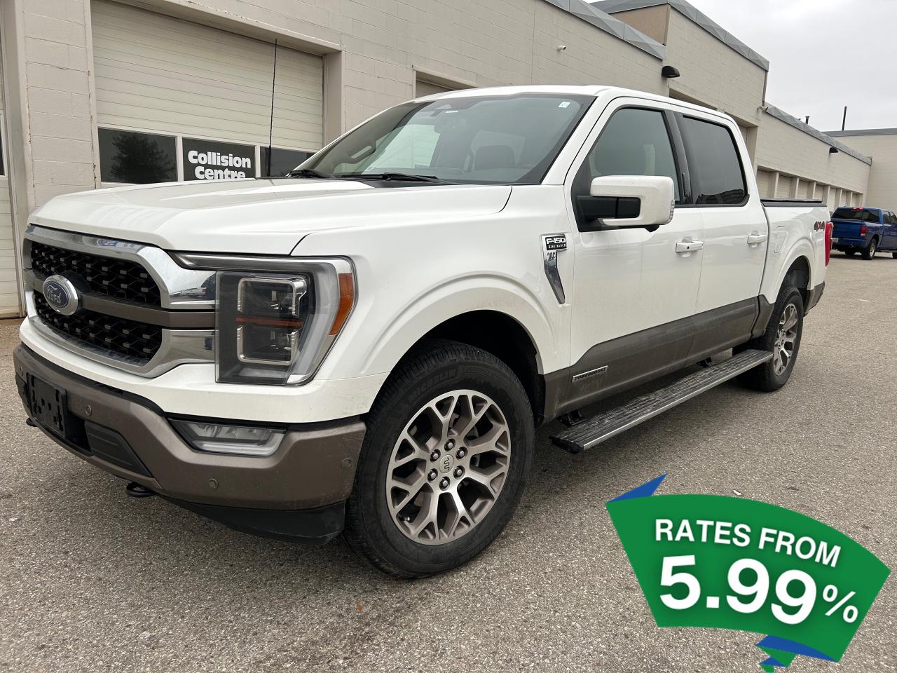 <p>Conquer the Road with the 2022 Ford F-150 King Ranch: Power, Precision, and Prestige for the Discerning Driver</p><p>Experience the perfect blend of power and sophistication with the 2022 Ford F-150 King Ranch, a large pick-up designed for those who demand more from their vehicle. This used gem, with its robust 3.5L 6-cylinder engine, is ready to tackle any terrain with its 4x4 drivetrain, ensuring you stay in control no matter where your adventures take you. The 10-speed automatic transmission offers seamless gear shifts, enhancing your driving experience whether you're cruising on the highway or navigating rugged trails. </p><p>The King Ranch trim exudes luxury and functionality, making every journey a pleasure. Safety is paramount with advanced traction control, providing stability and confidence in all weather conditions. The Equipment Group 601A Standard package ensures you have all the essential features at your fingertips, tailored for the modern driver who values comfort and convenience. </p><p>For those who appreciate the finer details, the Ford F-150 King Ranch is more than just a truck; it's a statement of style and capability. Whether you're hauling heavy loads or heading out for a weekend adventure, this vehicle is your trusted companion on the road.</p><p></p>&zwnj;