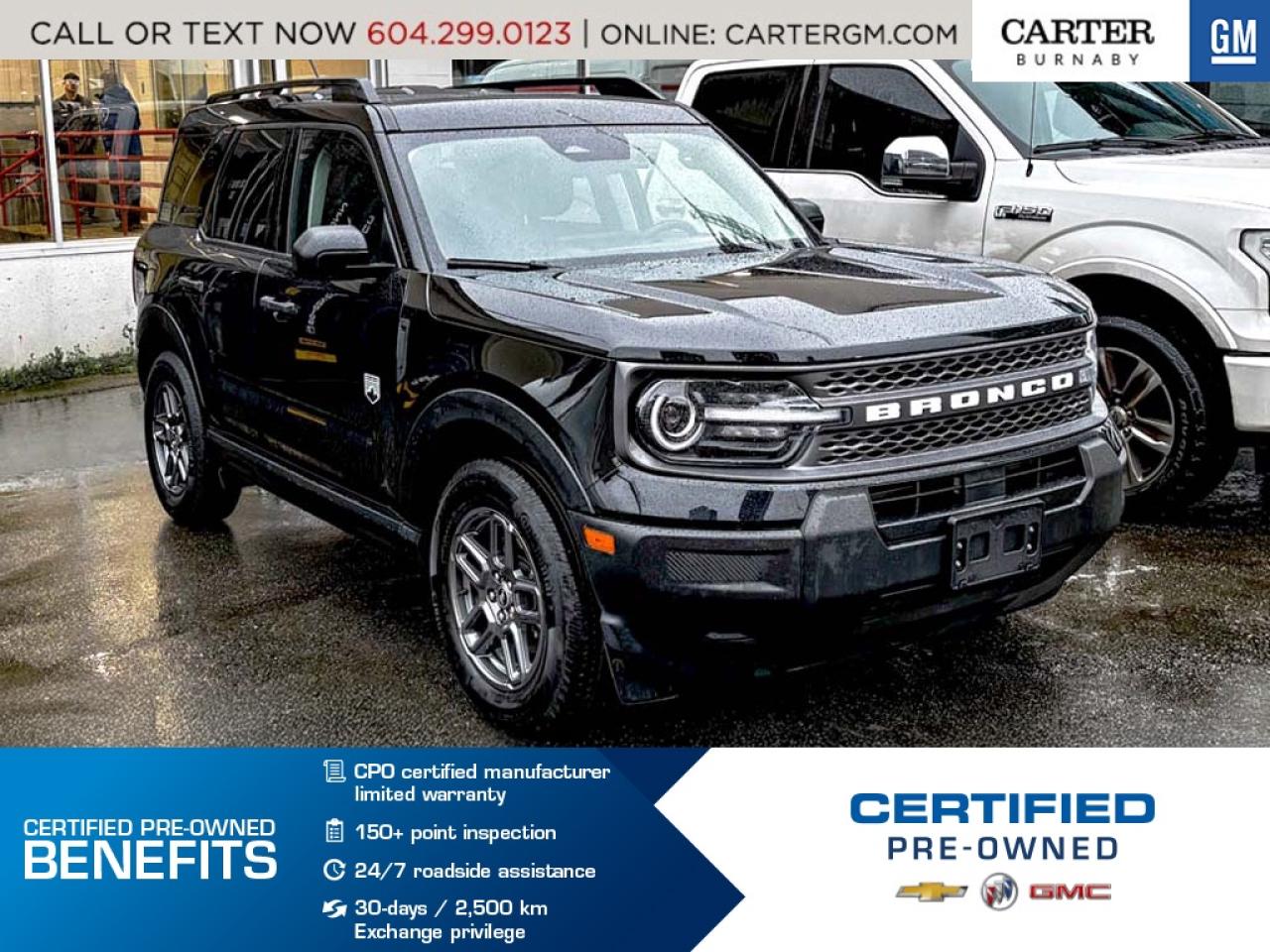 Used 2025 Ford Bronco Sport BIG BEND 4WD | 1.5L ENG/OFF-ROAD SUSP/CLIMATE CTRL for sale in Burnaby, BC