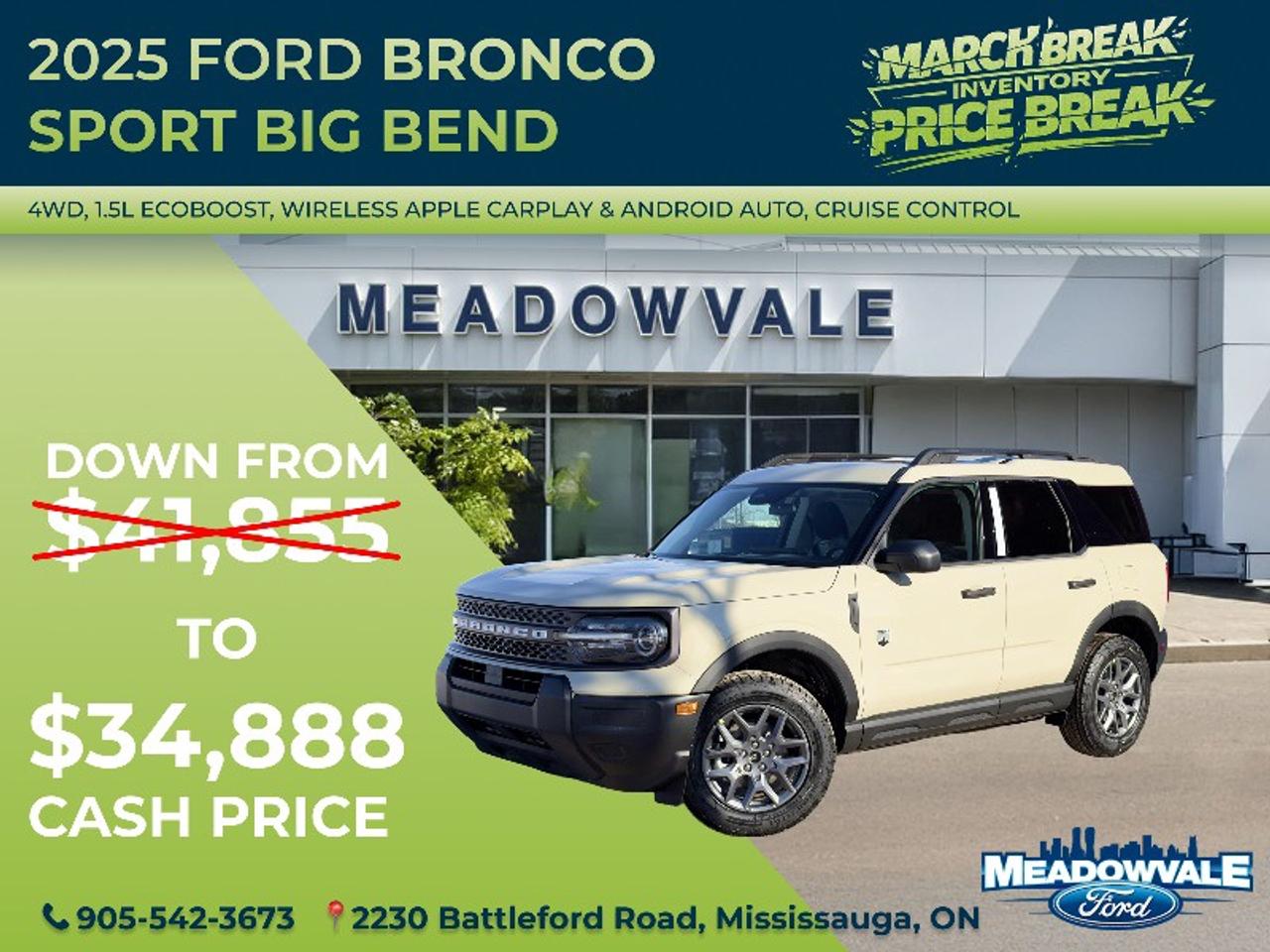 2025 Ford Bronco Sport Big Bend Photo0