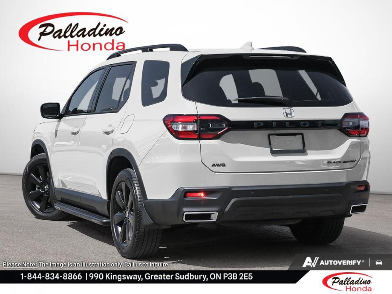 2025 Honda Pilot Black Edition Photo3