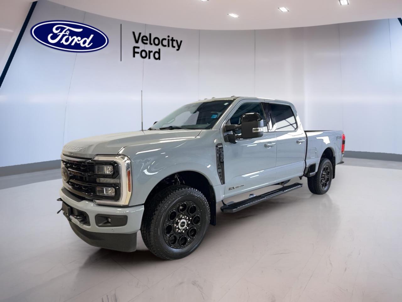 Experience the capability and comfort of the 2024 Ford Super Duty F-350 SRW LARIAT 4WD Crew Cab, finished in a sophisticated grey exterior with a black interior. This diesel-powered truck combines robust towing ability, advanced technology, and a refined cabin for drivers who demand both strength and luxury.  

TRUCK FEATURES  
»» Towing capacity up to 8,027 kg  
»» Four-wheel drive for superior off-road traction  
»» Rear tow hook for added utility  
»» Off-road tires for rugged terrain performance  

FEATURES OF THE Super Duty F-350 SRW LARIAT 4WD Crew Cab  
»» 6.7-litre diesel engine for impressive torque  
»» Crew Cab with four full-size doors  
»» Dual shift mode automatic transmission  
»» Limited slip differential for added stability  

ADVANCED SAFETY FEATURES  
»» Blind spot monitor for safer lane changes  
»» Anti-lock braking system (ABS) for secure stops  
»» Stability control to enhance handling  
»» Multiple airbags including side impact and head side  

PERFORMANCE AND EFFICIENCY  
»» 6.7-litre diesel engine delivers robust power  
»» Automatic transmission with dual shift mode  
»» Four-wheel drive for all-weather confidence  
»» Tire pressure monitoring system for efficiency  

COMFORT AND CONVENIENCE  
»» Heated front and rear seats for cold weather comfort  
»» Dual-zone automatic climate control  
»» Power adjustable driver and passenger seats  
»» Memory seats and mirrors for personalized settings  

TECHNOLOGY AND CONNECTIVITY  
»» Navigation system (GPS) for easy route planning  
»» WiFi hotspot keeps you connected on the go  
»» Bluetooth integration for hands-free calls  
»» HD radio and satellite radio for premium entertainment  

CARGO SPACE  
»» Spacious Crew Cab for passengers and gear  
»» Rear trunk access for easy loading  
»» Retractable mirrors for tight spaces  
»» Spare tire included for emergencies  

WHAT OTHER OWNERS LIKE  
»» Exceptional towing and hauling capability  
»» Comfortable, upscale interior with advanced features  
»» User-friendly technology and connectivity options  
»» Reliable performance in demanding conditions  

This 2024 Ford Super Duty F-350 SRW LARIAT 4WD Crew Cabs VIN is: 1ft8w3btxred42047.