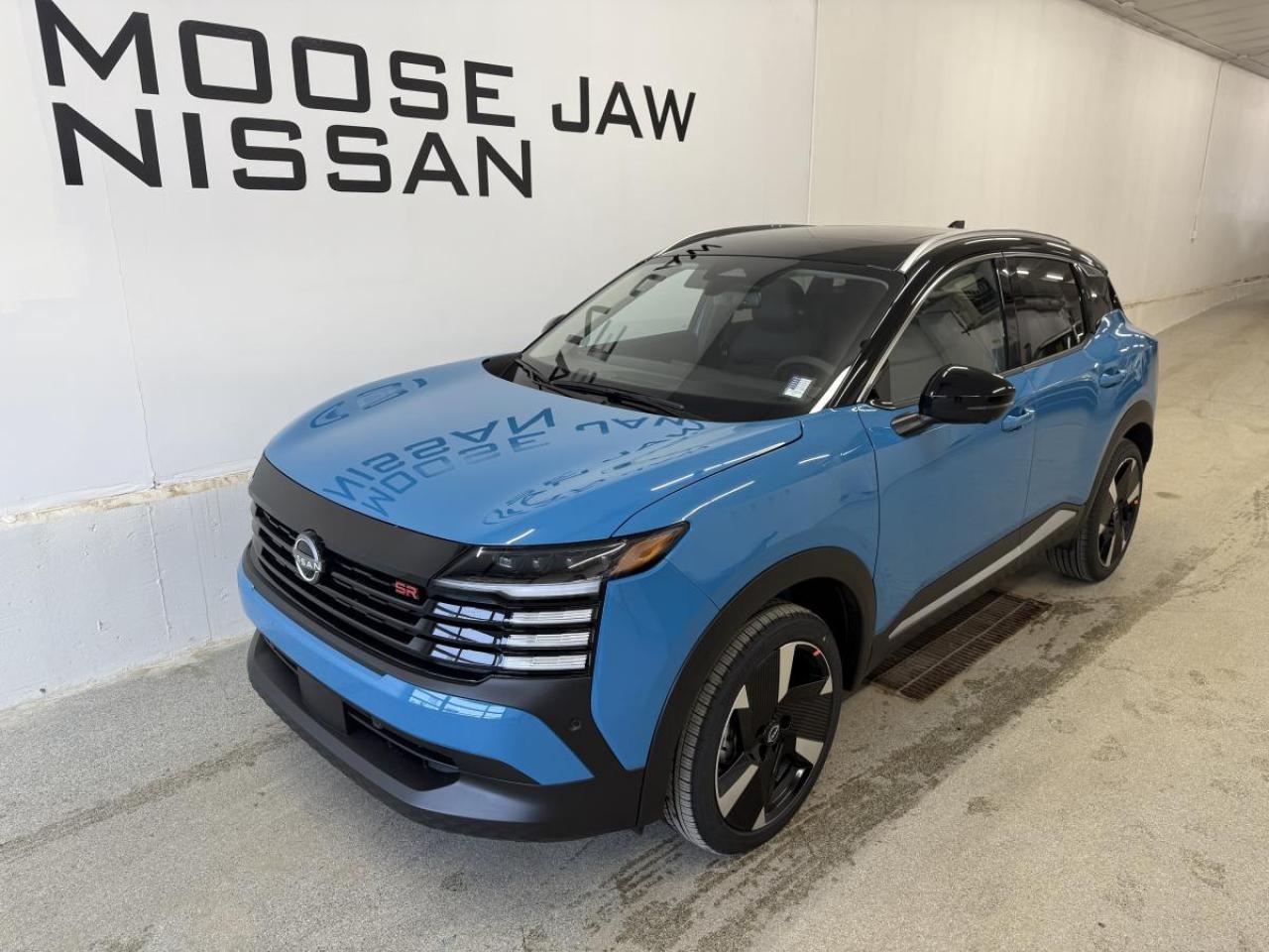 Experience the confidence of a brand new 2026 Nissan Kicks SR, now available at Moose Jaw Nissan in Moose Jaw. With a modern 2-tone black exterior and a refined charcoal interior, this compact crossover is engineered for daily adventures. The advanced Xtronic CVT transmission and all-wheel drive deliver smooth, responsive handling in all conditions.

TRUCK FEATURES
»» All-wheel drive for enhanced traction and stability
»» 2.0L DOHC 4-cylinder engine for efficiency
»» Xtronic CVT for seamless gear transitions
»» Compact crossover design for urban versatility

ADVANCED SAFETY FEATURES
»» Comprehensive airbag system for occupant protection
»» Anti-lock braking system for confident stops
»» Vehicle stability control for added security
»» Tire pressure monitoring system for safety assurance

PERFORMANCE AND EFFICIENCY
»» 2.0L DOHC engine delivers reliable power
»» All-wheel drive for year-round confidence
»» Xtronic CVT optimizes fuel efficiency
»» Responsive handling for city and highway driving

COMFORT AND CONVENIENCE
»» Spacious seating for five passengers
»» Automatic climate control for all-season comfort
»» Adjustable drivers seat for personalized fit
»» Ample legroom for front and rear occupants

TECHNOLOGY AND CONNECTIVITY
»» Touchscreen display for easy access to controls
»» Bluetooth connectivity for hands-free calls
»» USB ports for device charging
»» Integrated audio system for entertainment

CARGO SPACE
»» Flexible rear cargo area for daily needs
»» Split-folding rear seats for added versatility
»» Low lift-over height for easy loading
»» Generous storage for groceries or gear

WHAT OTHER OWNERS LIKE
»» Smooth, quiet ride in city traffic
»» User-friendly infotainment system
»» Excellent fuel economy for its class
»» Confident all-wheel drive performance

This 2026 Nissan Kicks SRs VIN is: 3N8AP6DD2TL358065.