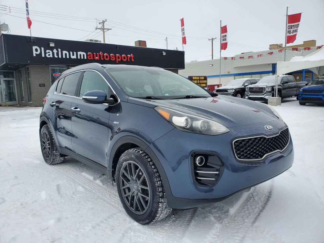 2017 Kia Sportage EX   No Accidents, Clean Carfax   For Sale in Saskatoon, SK
**EXTRA WHEELS AND TIRES INCLUDED
**ALL WHEEL DRIVE
**HEATED SEATS
**MULTIPLE DRIVE MODES
**Apple CarPlay® & Android Auto
VIN: KNDPNCAC5H7164566
Mileage: 148,767 KM
Exterior Color: Storm Green
Interior: Black Cloth
Condition: Clean Carfax | No Accidents | Excellent Condition

Stylish, Reliable & Perfect for Saskatchewan Driving

Now available at Platinum Auto Sport, this 2017 Kia Sportage EX is a no-accident, Clean Carfax SUV that delivers comfort, safety, and reliability in a sleek, modern package. Finished in rare Storm Green with a clean black cloth interior, this Sportage EX is ideal for commuting, families, and year-round Saskatchewan driving.

With 148,767 KM, this Sportage has been well maintained and offers excellent value in a compact SUV with premium features.

P Key Features of the 2017 Kia Sportage EX
Performance & Capability

2.4L 4-Cylinder Engine

6-Speed Automatic Transmission

Smooth, fuel-efficient performance

Confident handling for city & highway driving

Reliable Kia engineering

Exterior Features

Storm Green Exterior Finish

17-Inch Alloy Wheels

LED Daytime Running Lights

Fog Lights

Heated Power Side Mirrors

Rear Privacy Glass

Interior Comfort & Space

Black Cloth Seating

Heated Front Seats

Power Drivers Seat

Air Conditioning

Spacious Seating for 5

60/40 Split-Folding Rear Seats

Large Cargo Area

Technology & Infotainment

Touchscreen Infotainment System

Apple CarPlay® & Android Auto

Bluetooth® Hands-Free Calling & Audio Streaming

USB & Auxiliary Inputs

Steering Wheel Audio & Cruise Controls

Rearview Backup Camera

Safety & Driver Assistance

Blind Spot Detection

Rear Cross-Traffic Alert

Electronic Stability Control

Traction Control System

Anti-Lock Braking System (ABS)

Multiple Airbags

Tire Pressure Monitoring System

  Why Buy This 2017 Kia Sportage EX?
/  Clean Carfax   No Accidents/  Heated Seats & Modern Tech/  Fuel-Efficient & Reliable/  Comfortable Daily Driver/  Excellent Value Compact SUV

P Why Buy from Platinum Auto Sport?

At Platinum Auto Sport, we proudly offer in-house financing for ALL credit types, including:
/  Good credit/  Bad credit/  No credit/  Self-employed
  Rebuilding credit/  New to Canada

We serve customers across Saskatoon, Regina, Prince Albert, Moose Jaw, North Battleford, and all of Saskatchewan with fast approvals and easy financing options.

 Book Your Test Drive Today

This 2017 Kia Sportage EX is clean, accident-free, and ready to go. SUVs like this dont last long.

 Visit Platinum Auto Sport in Saskatoon, SK
 Schedule your test drive today
 Apply now for in-house financing   all credit types welcome

Drive with confidence. Drive with Platinum Auto Sport.