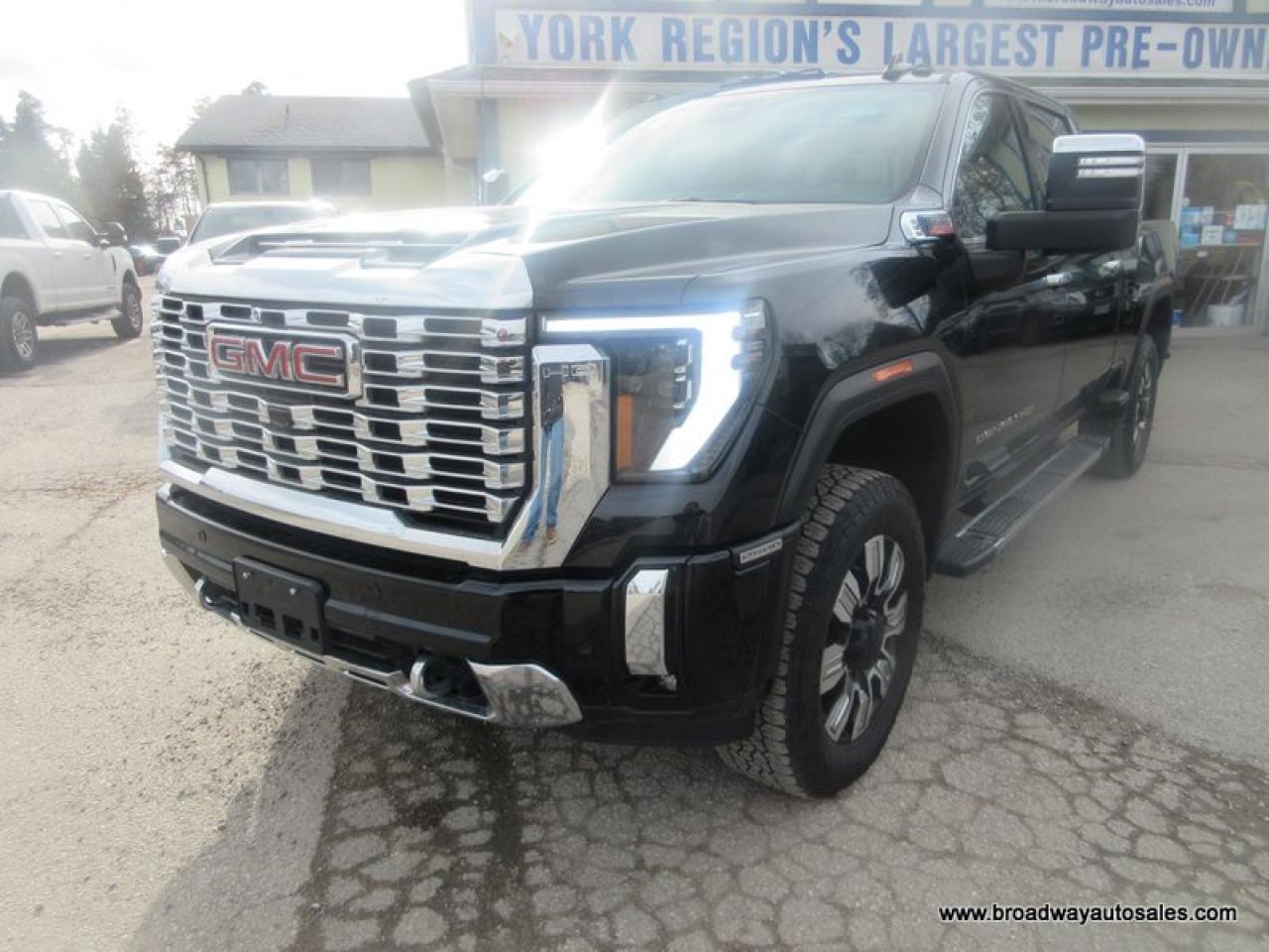 2024 GMC Sierra 2500 3/4 TON DENALI=PACKAGE 5 PASSENGER 6.6L - DURAMAX.. 4X4.. CREW-CAB.. 6.6-FOOT-BOX.. POWER SUNROOF.. LEATHER.. HEATED/AC SEATS.. POWER MIRRORS..