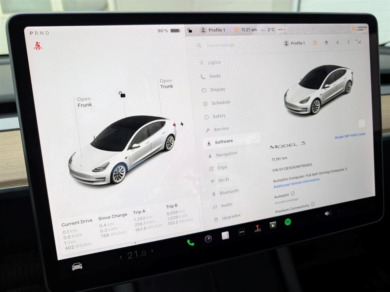 2022 Tesla Model 3 STANDARD