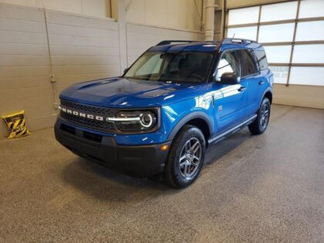 This rugged and refined 2025 Ford Bronco Sport Big Bend 200A stands out in Velocity Blue. Built to tackle adventure and city streets alike, this 5-passenger SUV is powered by a 1.5L EcoBoost® engine, delivering 181 horsepower and 190 lb-ft of torque. Coupled with an 8-speed automatic transmission, the Bronco Sport offers impressive fuel efficiency and performance to match your lifestyle.

Key Features Include:
Heated Front Seats
8-Way Power Drivers Seat
SYNC® 4 with a 13.2 Color Touchscreen
Ford Co-Pilot360 Assist+ featuring Adaptive Cruise Control with Stop & Go
Terrain Management System with 5 G.O.A.T. Modes
LED Headlamps, Fog Lamps, and Signature Lighting
17 Carbonized Grey-Painted High Gloss Aluminum Wheels
Wireless Apple CarPlay® and Android Auto Compatibility
Rain-Sensing Windshield Wipers and Privacy Glass
Intelligent Access with Push-Button Start

Moose Jaw Ford, conveniently located at 1010 North Service Road in Moose Jaw, is your trusted destination for all your automotive needs. With an impressive 4.8-star Google rating from nearly 1,500 reviews, we are proud to deliver an exceptional vehicle-buying experience tailored just for you. Our Moose Jaw Motives set us apart, offering unbeatable value like half-priced oil changes for life on pre-owned vehicles, one year of key and remote protection, and one year of tire and rim protection. Enjoy peace of mind with every purchase. At Moose Jaw Ford, were committed to driving positive change in our community by combining exceptional service, high-quality vehicles, and a guest-first approach. Visit us today!