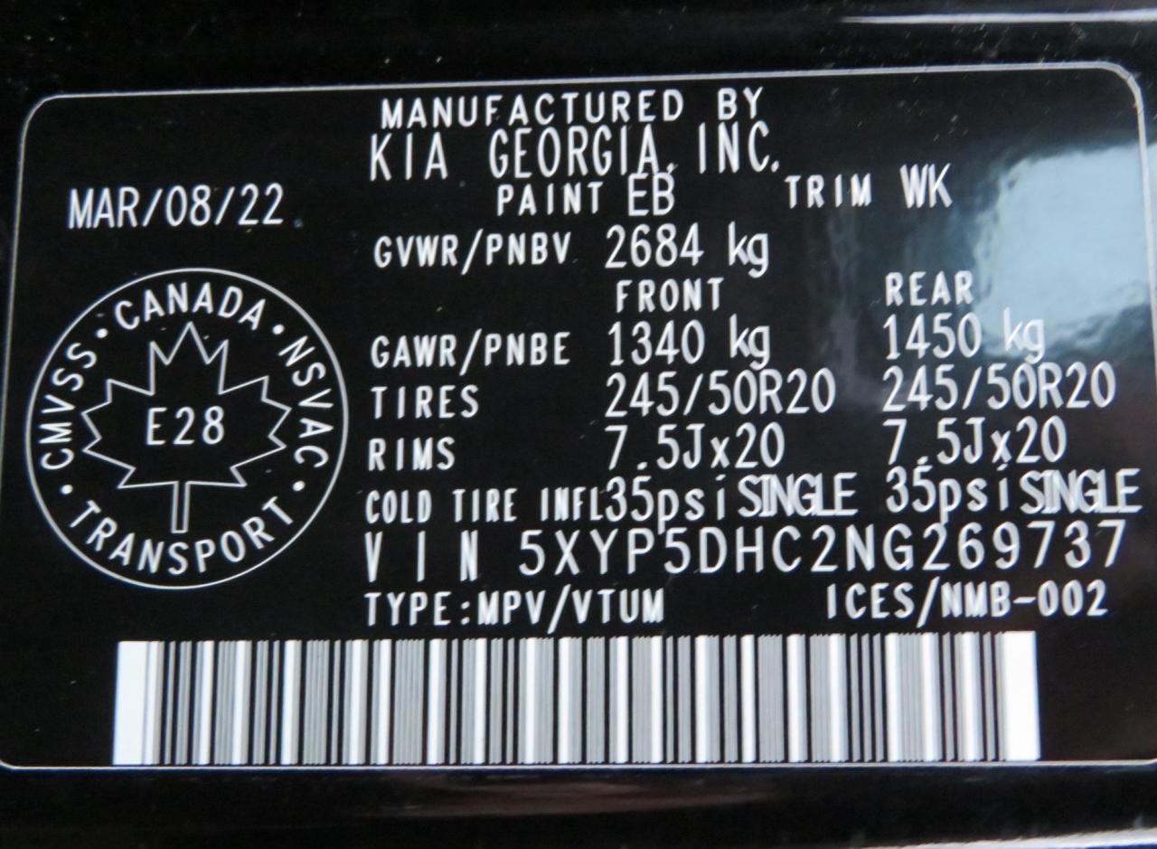 2022 Kia Telluride SX AWD Photo