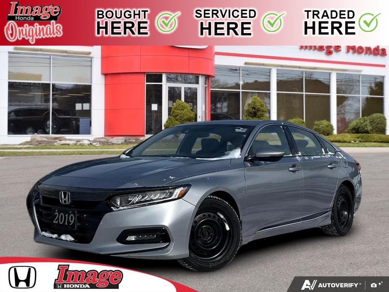 2019 Honda Accord Sedan Sport CVT   NO CLAIMS   SUNROOF   SNOW TIRES Photo