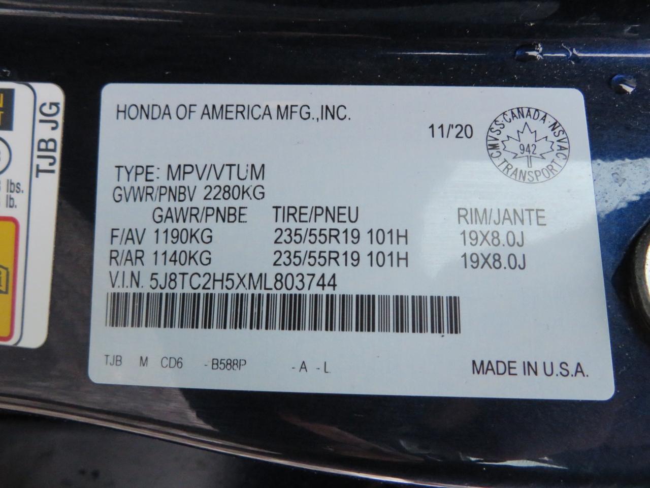 2021 Acura RDX TECH AWD Photo