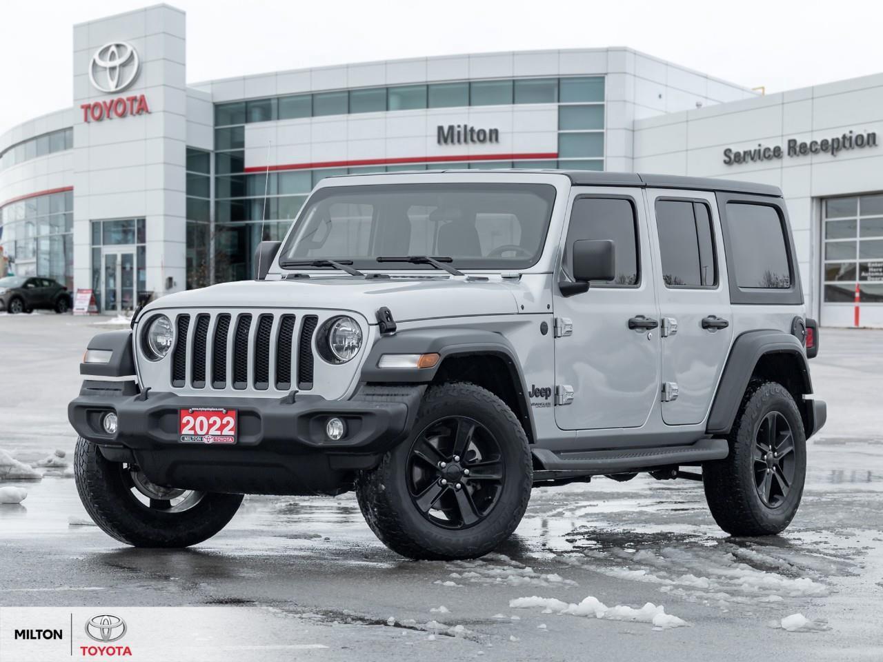 2022 Jeep WRANGLER UNLIMITED HEATED STEERING HEATED SEATS BLACK RIMS TOW HITCH Photo0