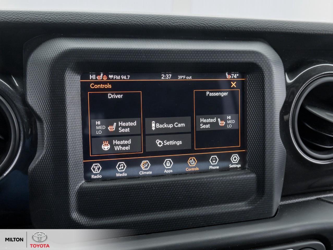 2022 Jeep WRANGLER UNLIMITED HEATED STEERING HEATED SEATS BLACK RIMS TOW HITCH Photo