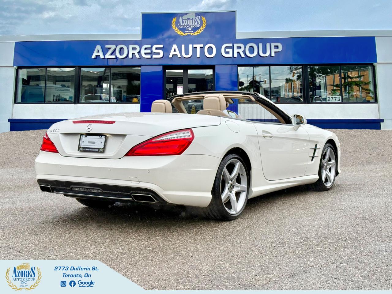 2013 Mercedes-Benz SL-Class SL 550 1 Owner CleanCarfax Loaded LowKMs Certified Photo