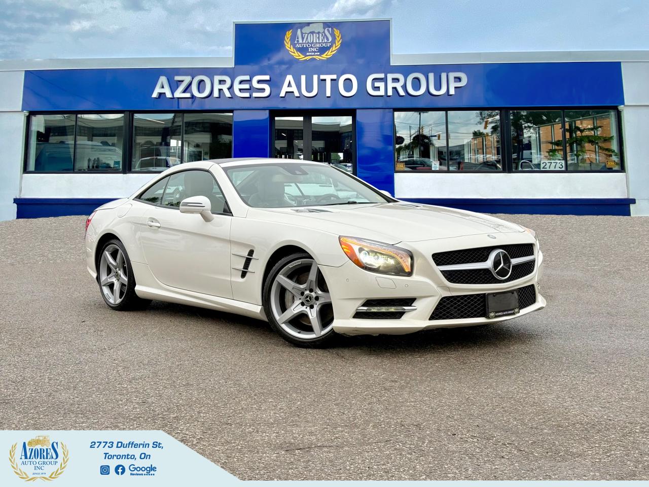 2013 Mercedes-Benz SL-Class SL 550 1 Owner CleanCarfax Loaded LowKMs Certified Photo