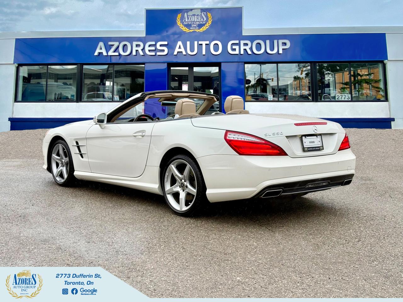 2013 Mercedes-Benz SL-Class SL 550 1 Owner CleanCarfax Loaded LowKMs Certified Photo