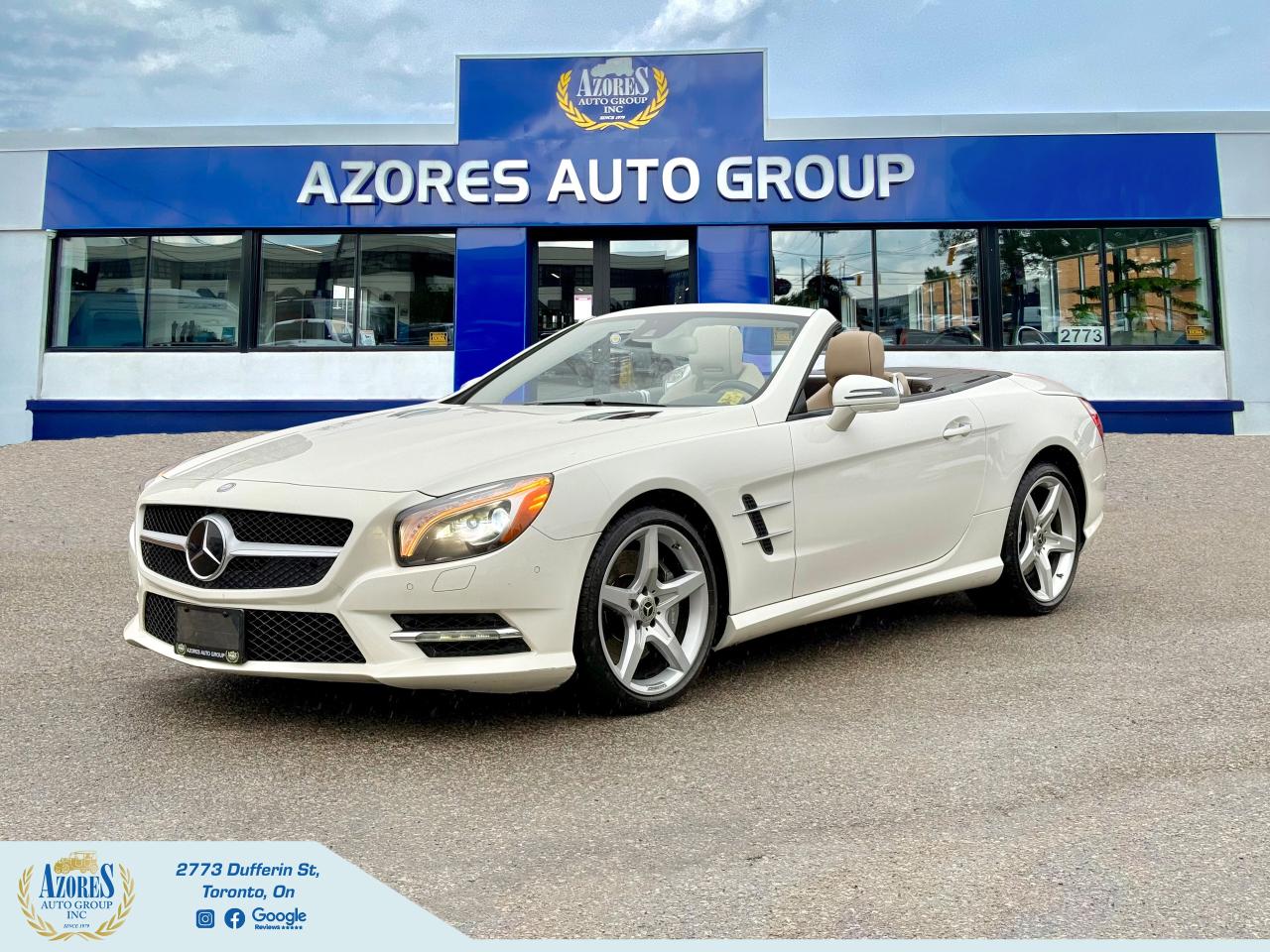 2013 Mercedes-Benz SL-Class SL 550 1 Owner CleanCarfax Loaded LowKMs Certified Photo