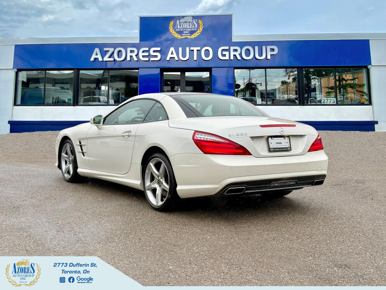 2013 Mercedes-Benz SL-Class SL 550 1 Owner CleanCarfax Loaded LowKMs Certified Photo