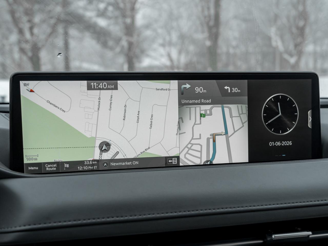 2023 Genesis G80 2.5T Advanced AWD   ACCIDENT FREE  SAFETY CETIFIED Photo